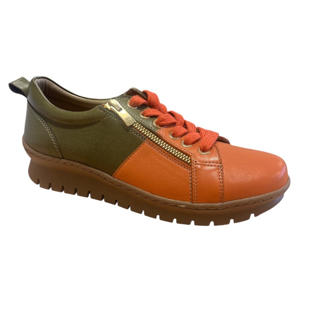 Adesso Dila Pumpkin Patch Leather Casual Shoes