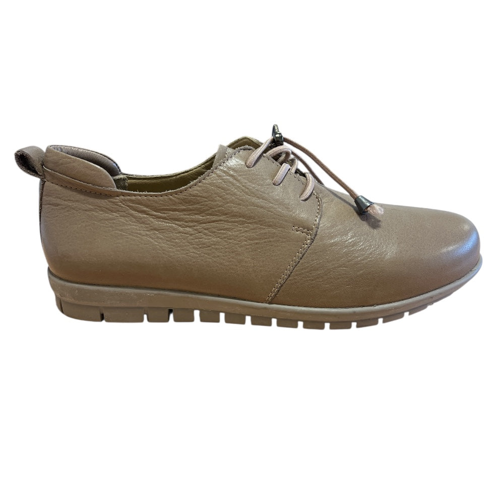 Adesso Sarah Taupe Leather Casual Shoes