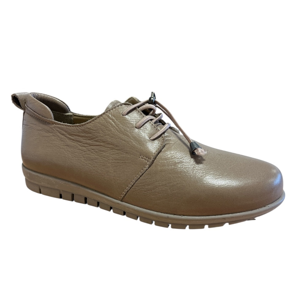 Adesso Sarah Taupe Leather Casual Shoes