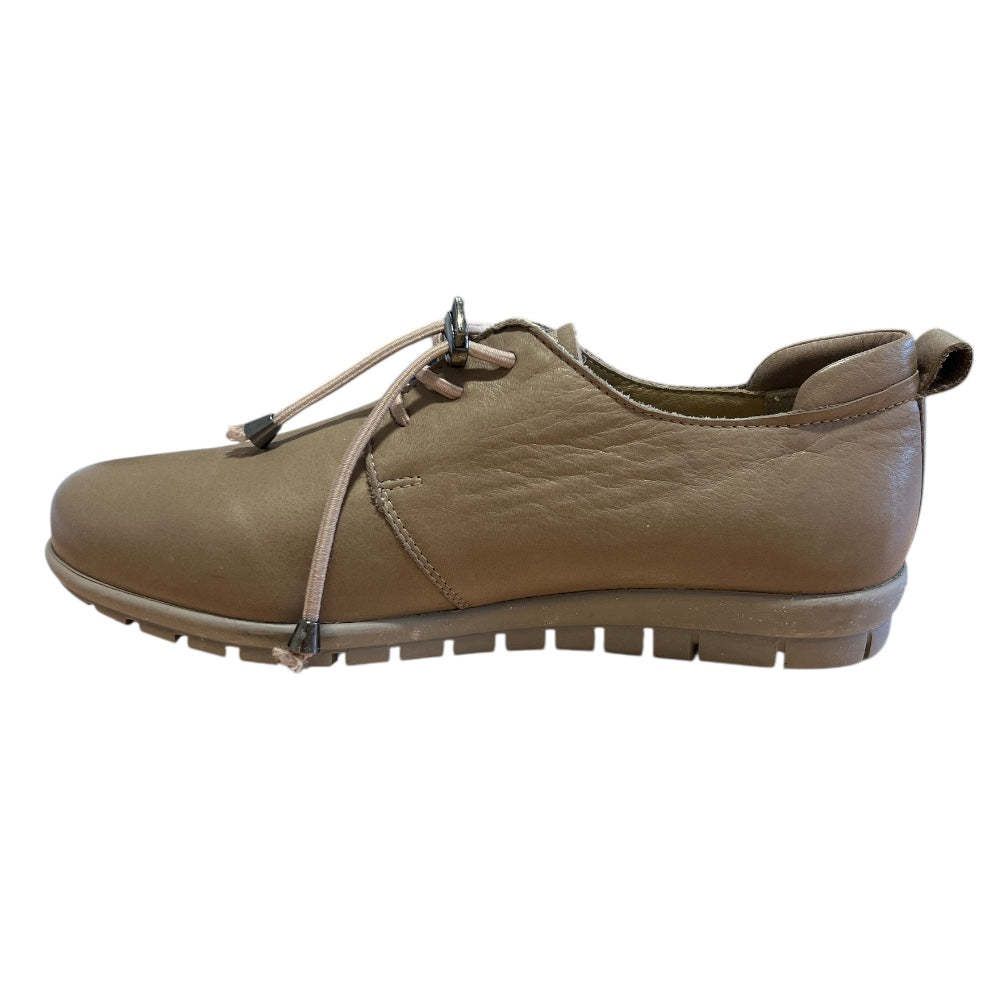 Adesso Sarah Taupe Leather Casual Shoes