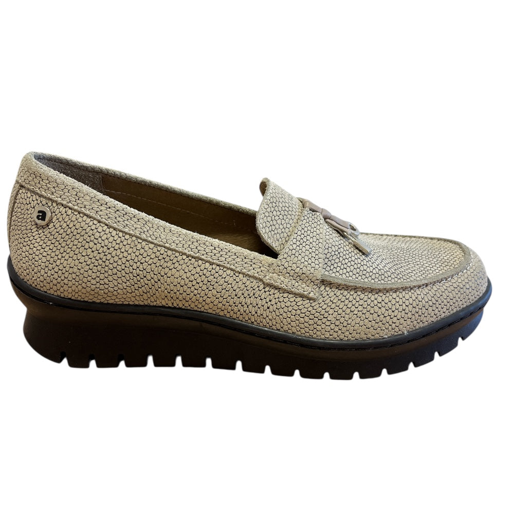 Adesso Lyra Desert Snake Print Loafers