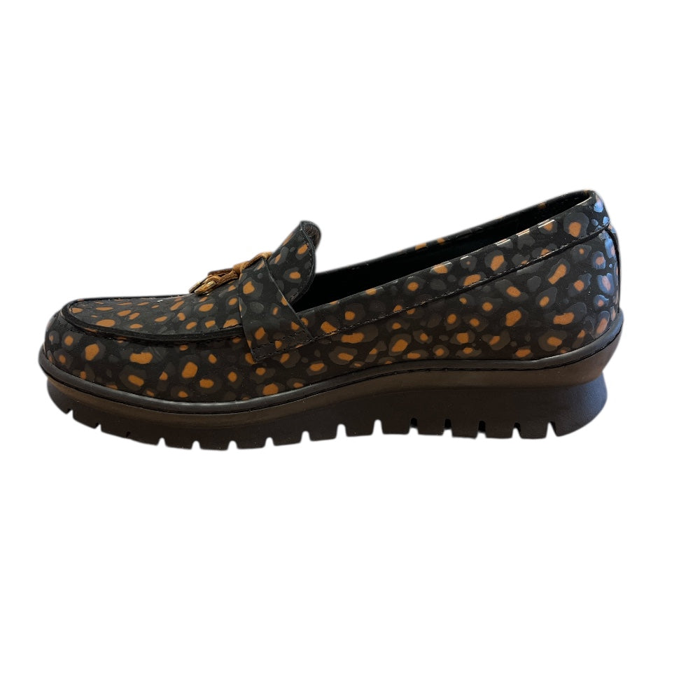 Adesso Lyra Treacle Toffee Printed Loafers