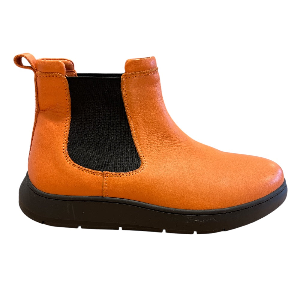 Adesso Evis Pumpkin Leather Ankle Boots