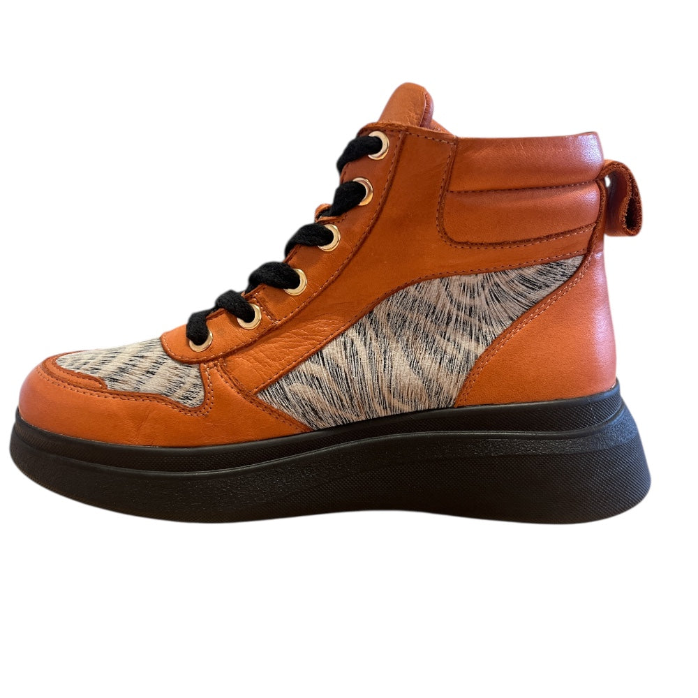 Adesso Jasper Autumn Tiger Leather Boots