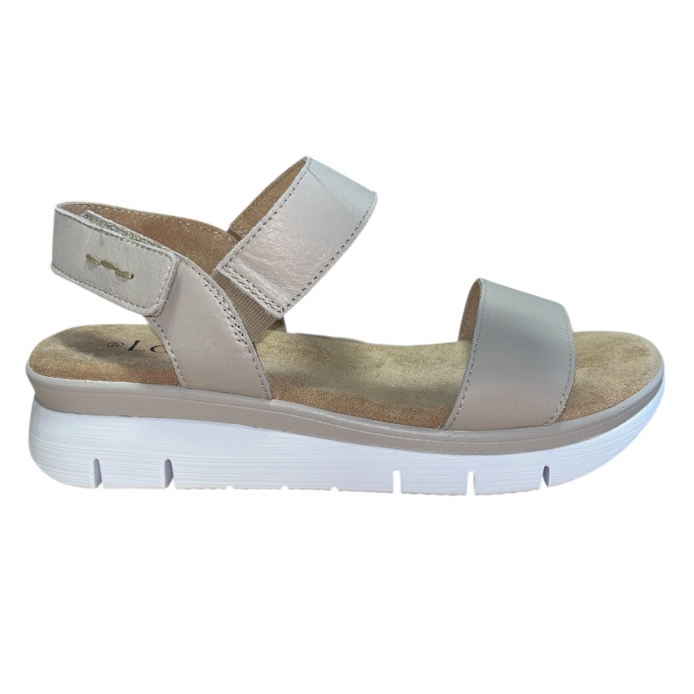 Lotus Facchini Stone Leather Sandals