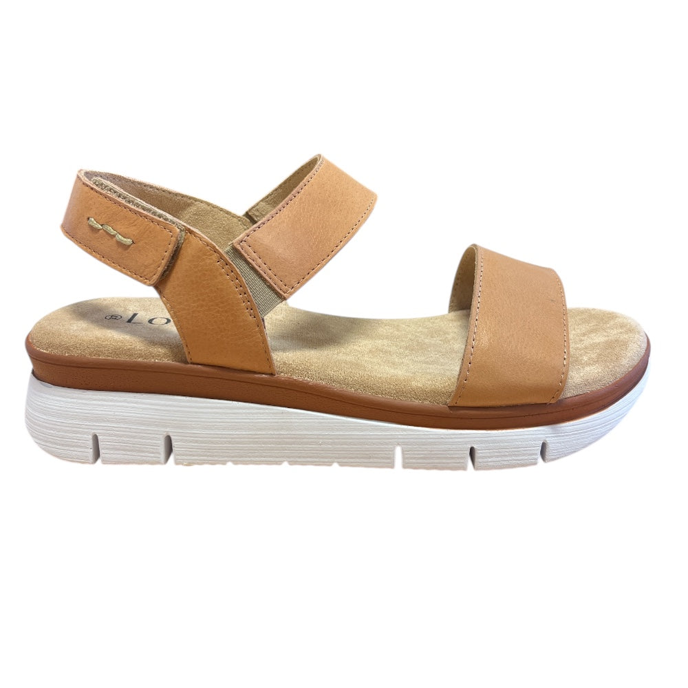 Lotus Facchini Tan Leather Sandals