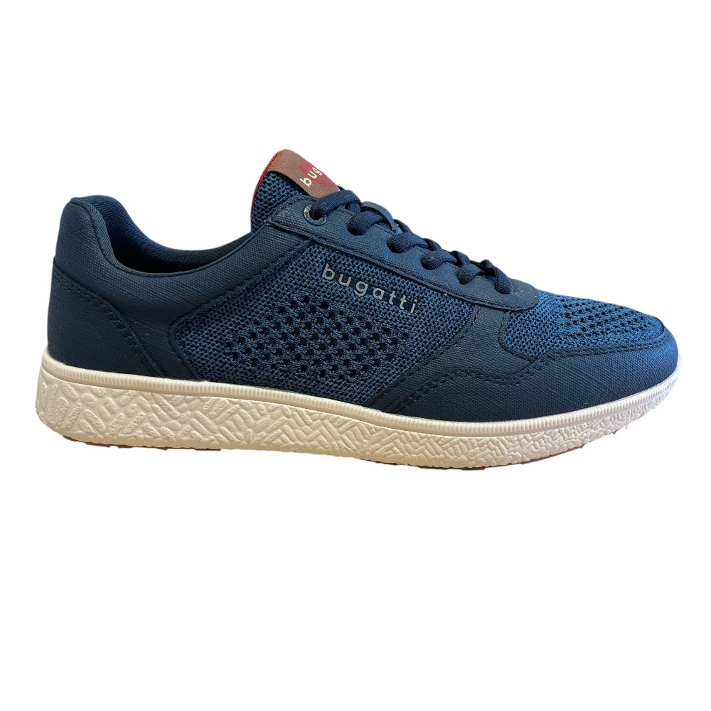 Bugatti Victory Mens Navy Trainers