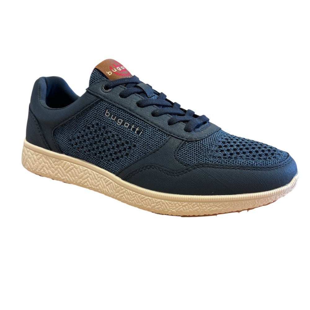 Bugatti Victory Mens Navy Trainers