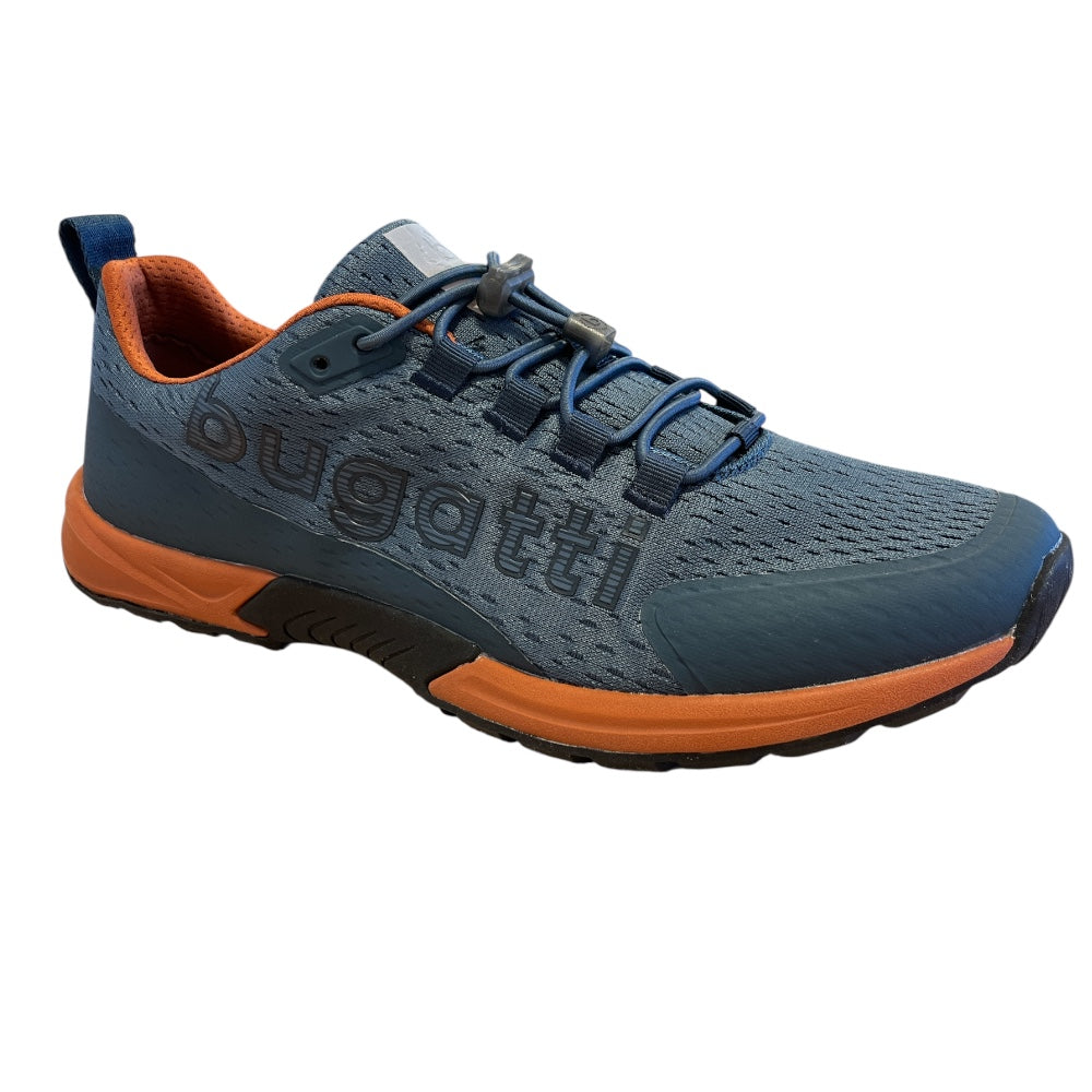 Bugatti Maximus Mens Blue Trainers