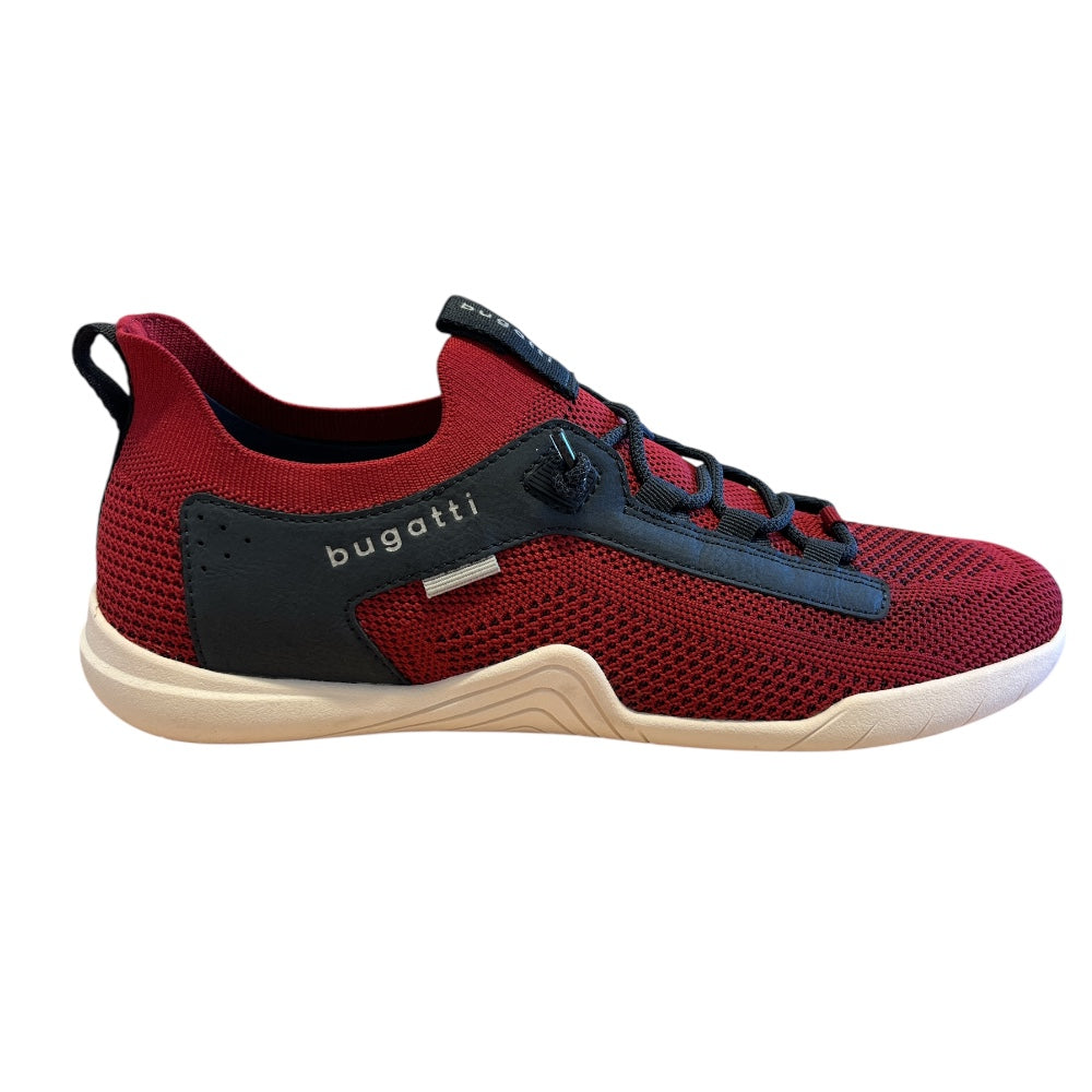 Bugatti Uboat Mens Red Trainers