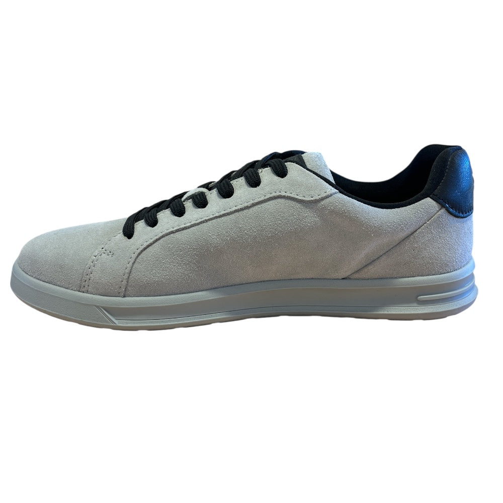 Bugatti Powder Mens Grey Suede Trainers