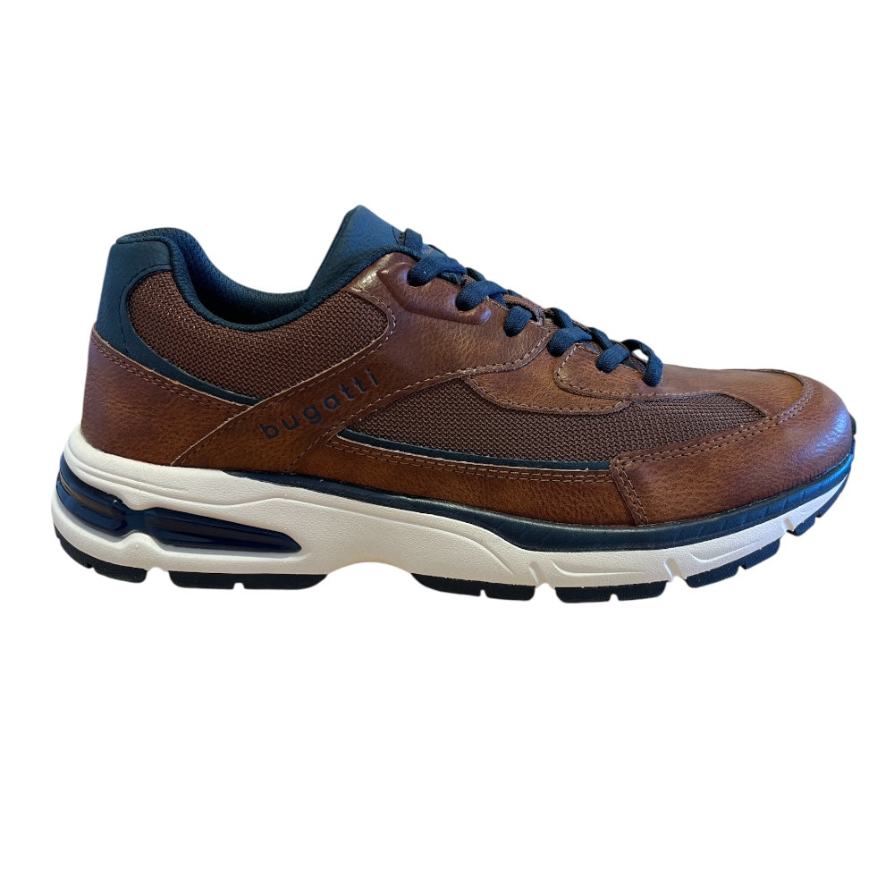 Bugatti Parry Mens Tan Trainers