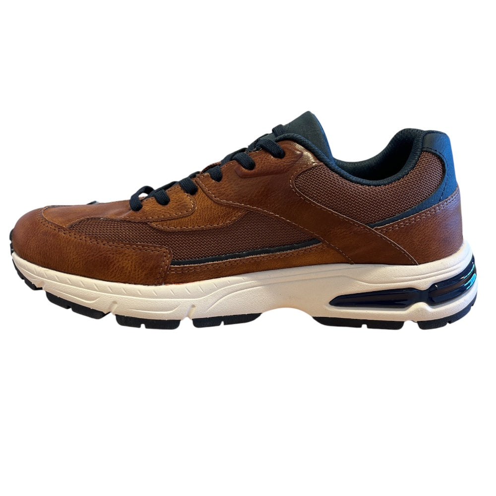 Bugatti Parry Mens Tan Trainers