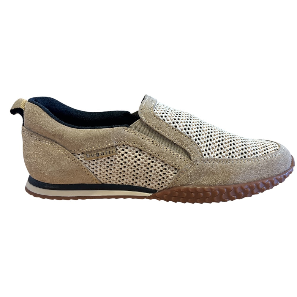 Bugatti Byfly Mens Beige Slip On Casual Shoes