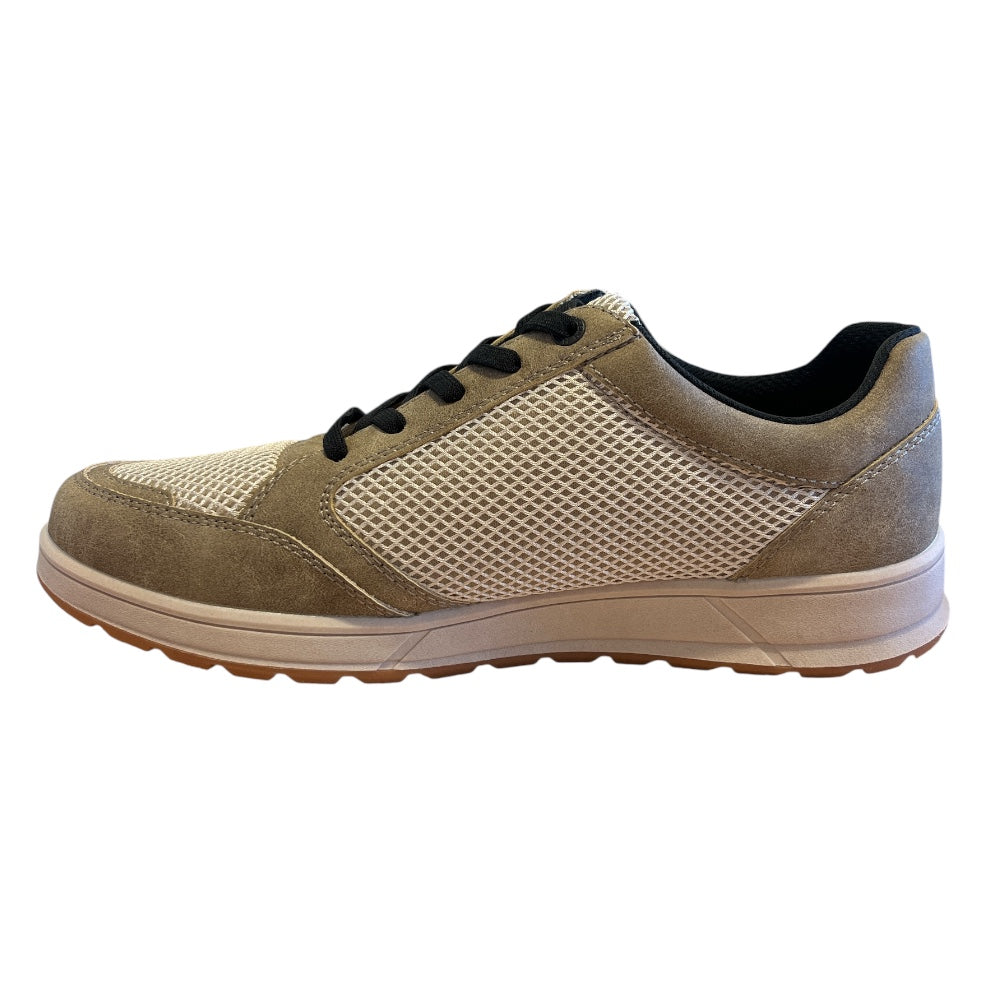 Bugatti Artic Mens Beige Trainers