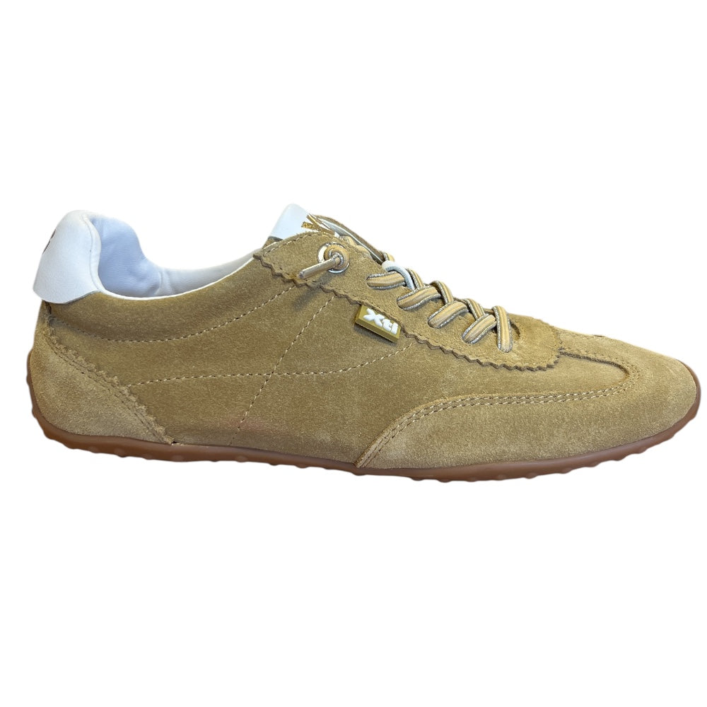 Xti 145221 Light Tan Suede Trainers