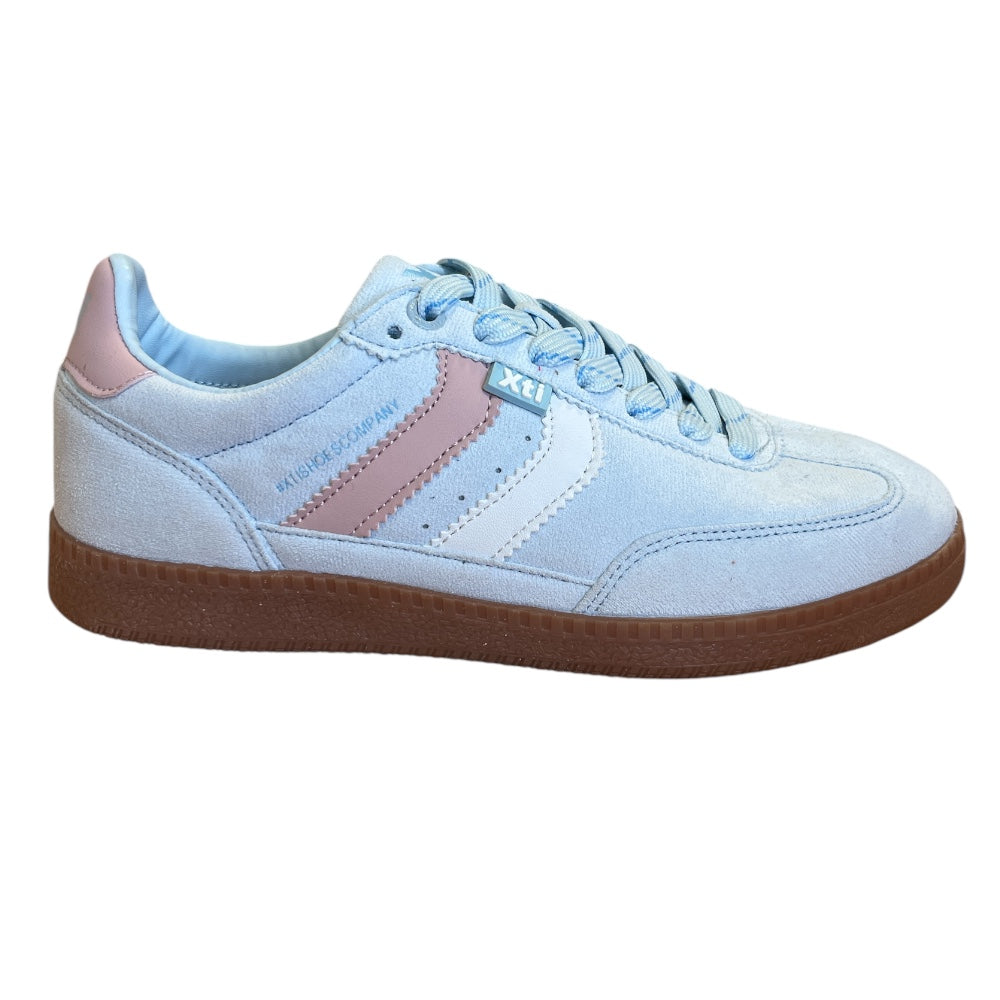 Xti 145052 Pale Blue Retro Trainers