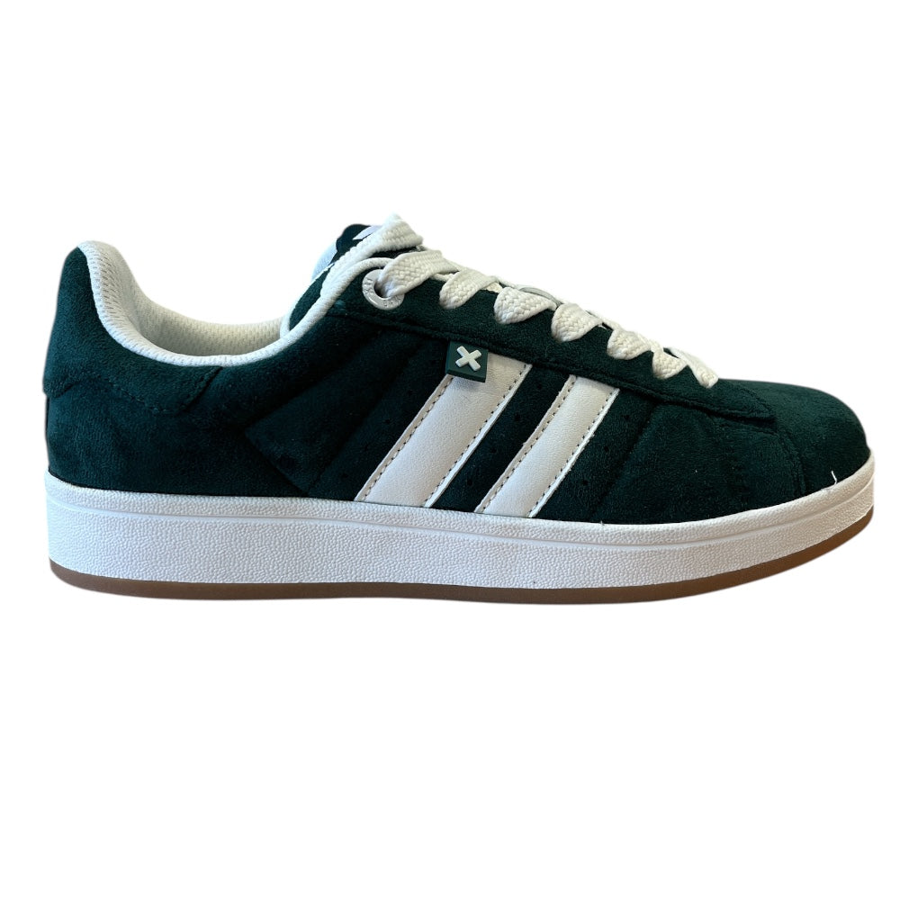 Xti Green Retro Trainers