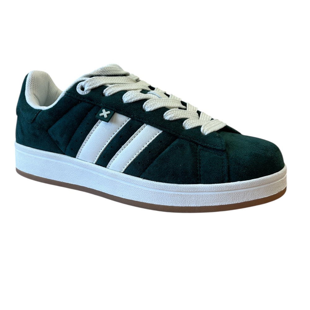 Xti Green Retro Trainers