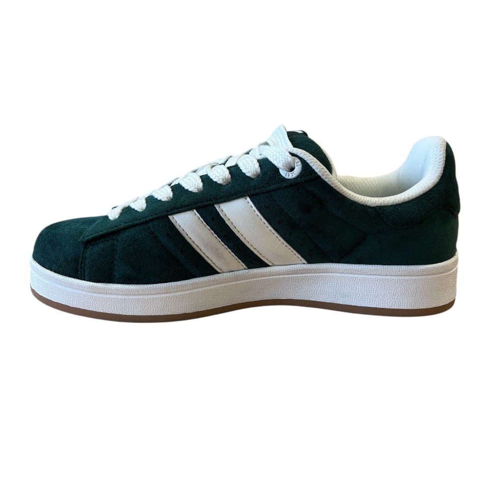 Xti Green Retro Trainers