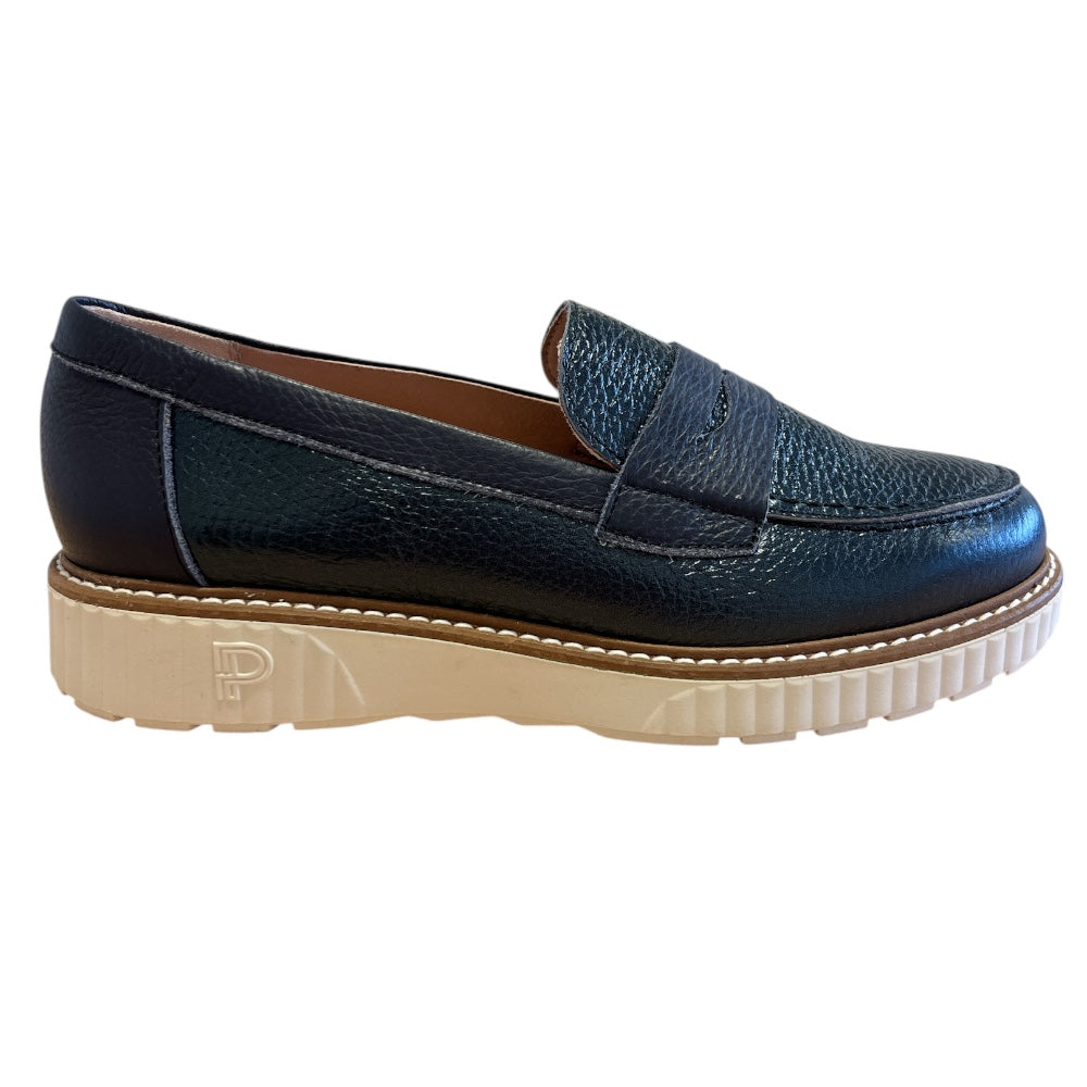 Pitillos 11-030 Navy Leather Casual Shoes