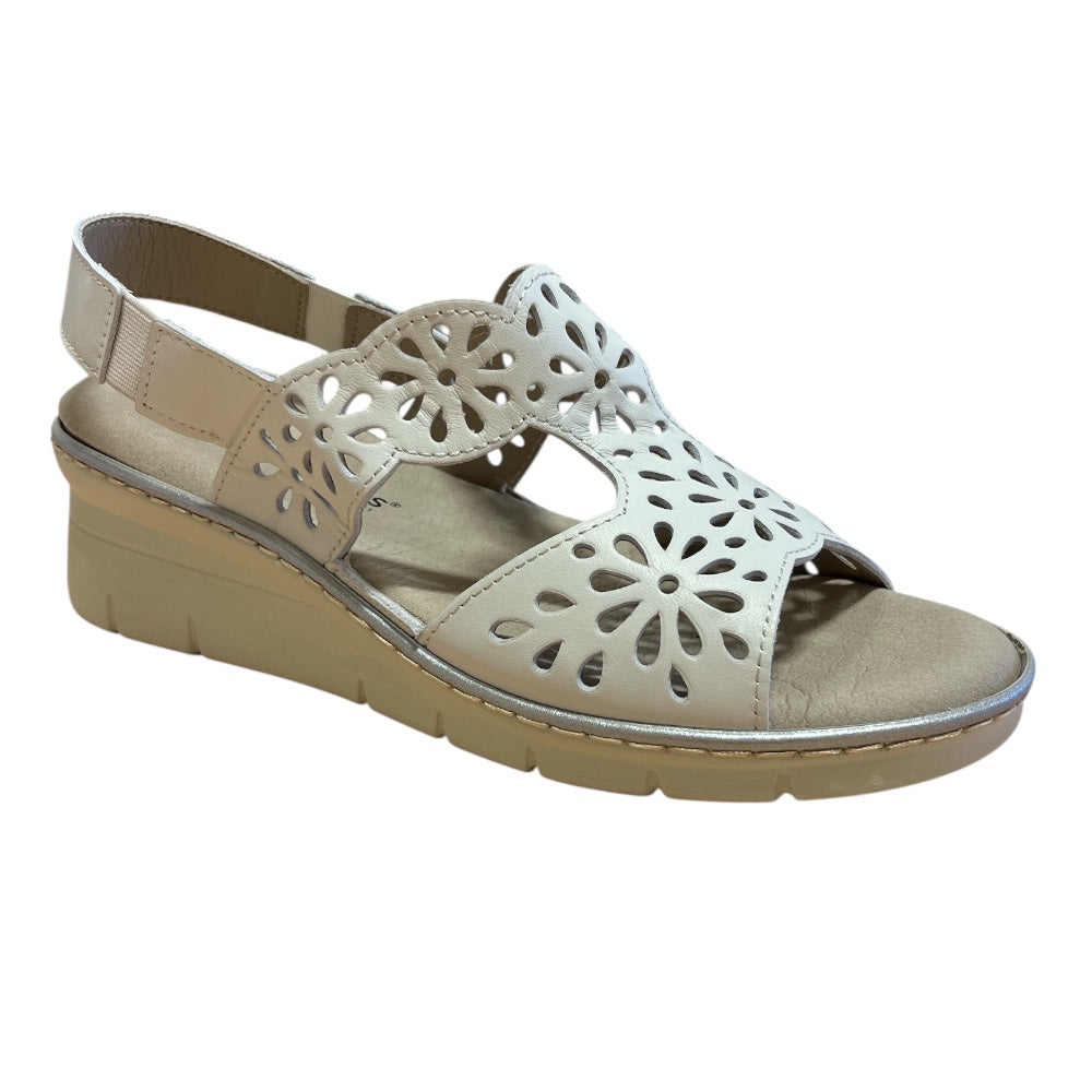 Pitillos 11.012 Off White Leather Sandals