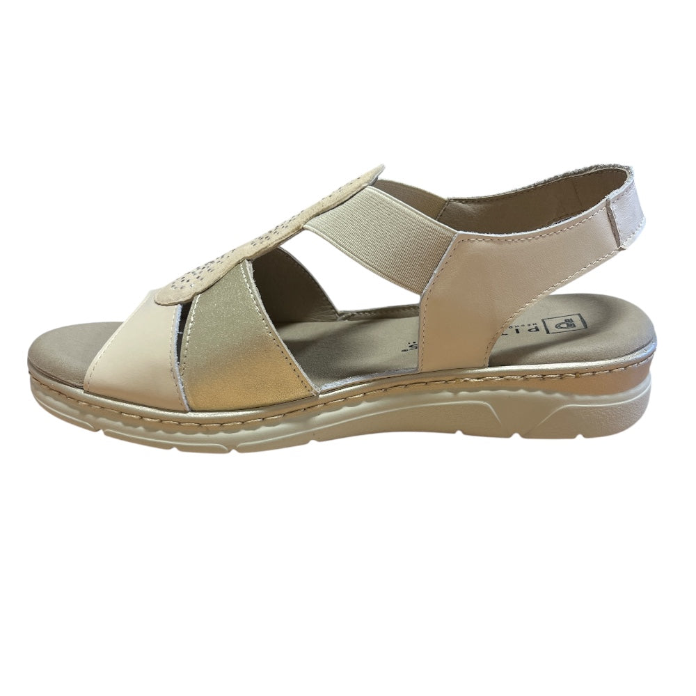 Pitillos 11.002 Cream Leather Casual Sandals