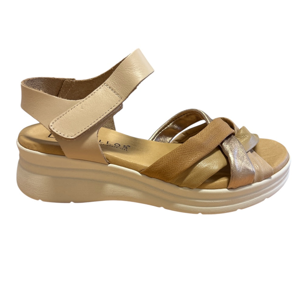 Pitillos 11.290 Beige Leather Sandals