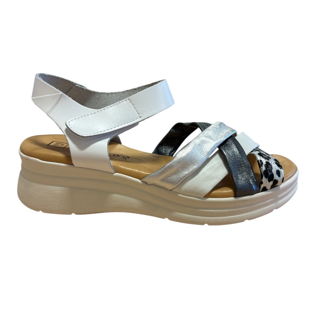 Pitillos 11.294 White Leather Sandals