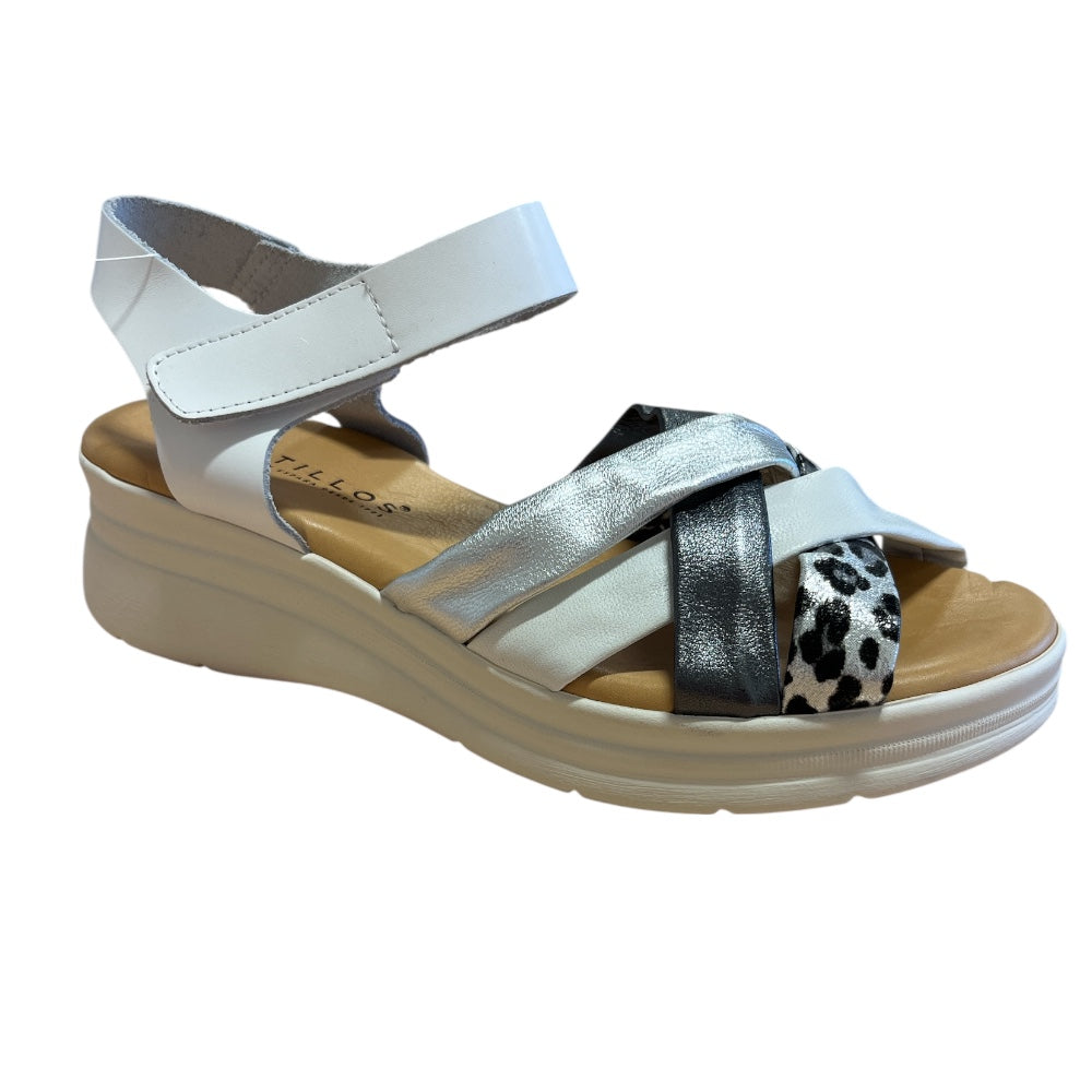 Pitillos 11.294 White Leather Sandals