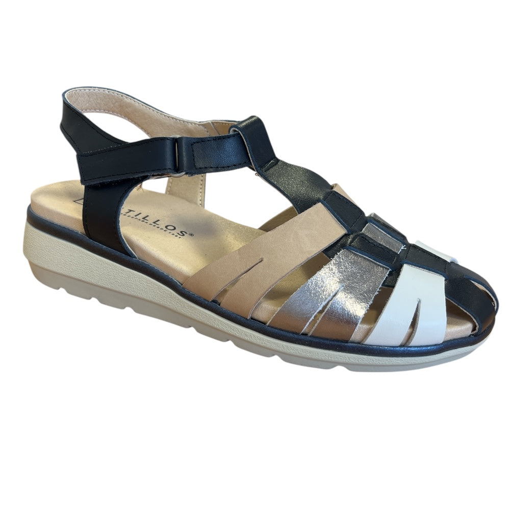Pitillos 20.310 Navy Closed Toe Sandals