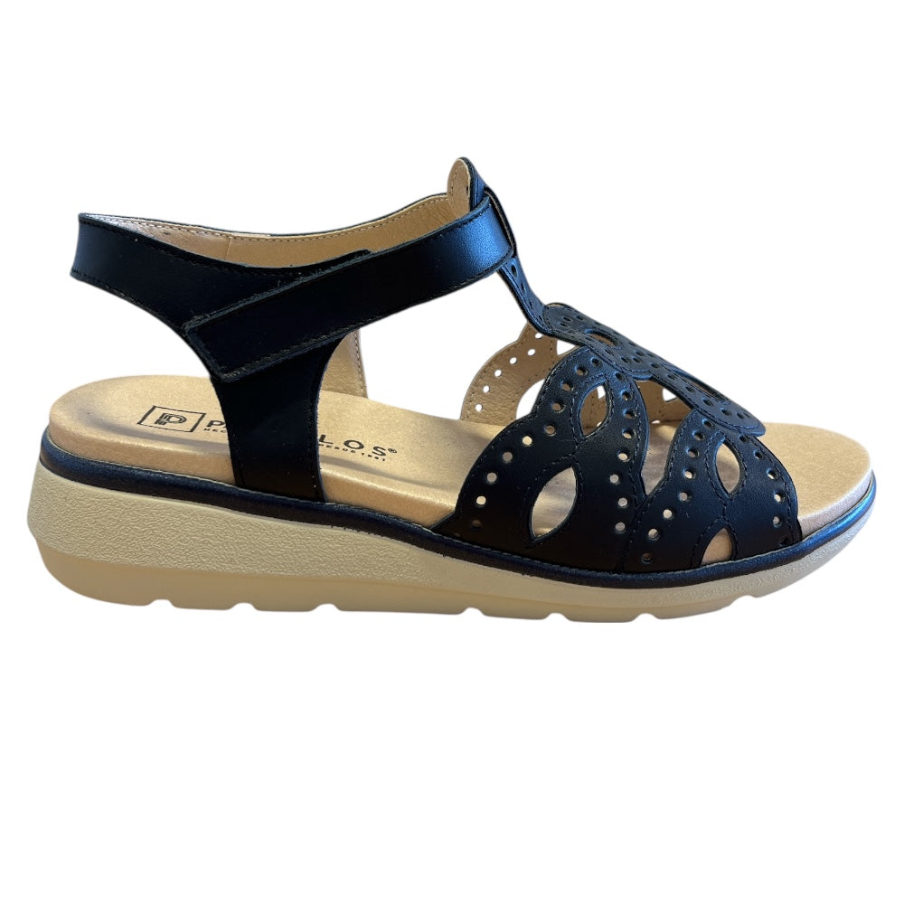 Pitillos 20.313 Navy Leather Casual Sandals