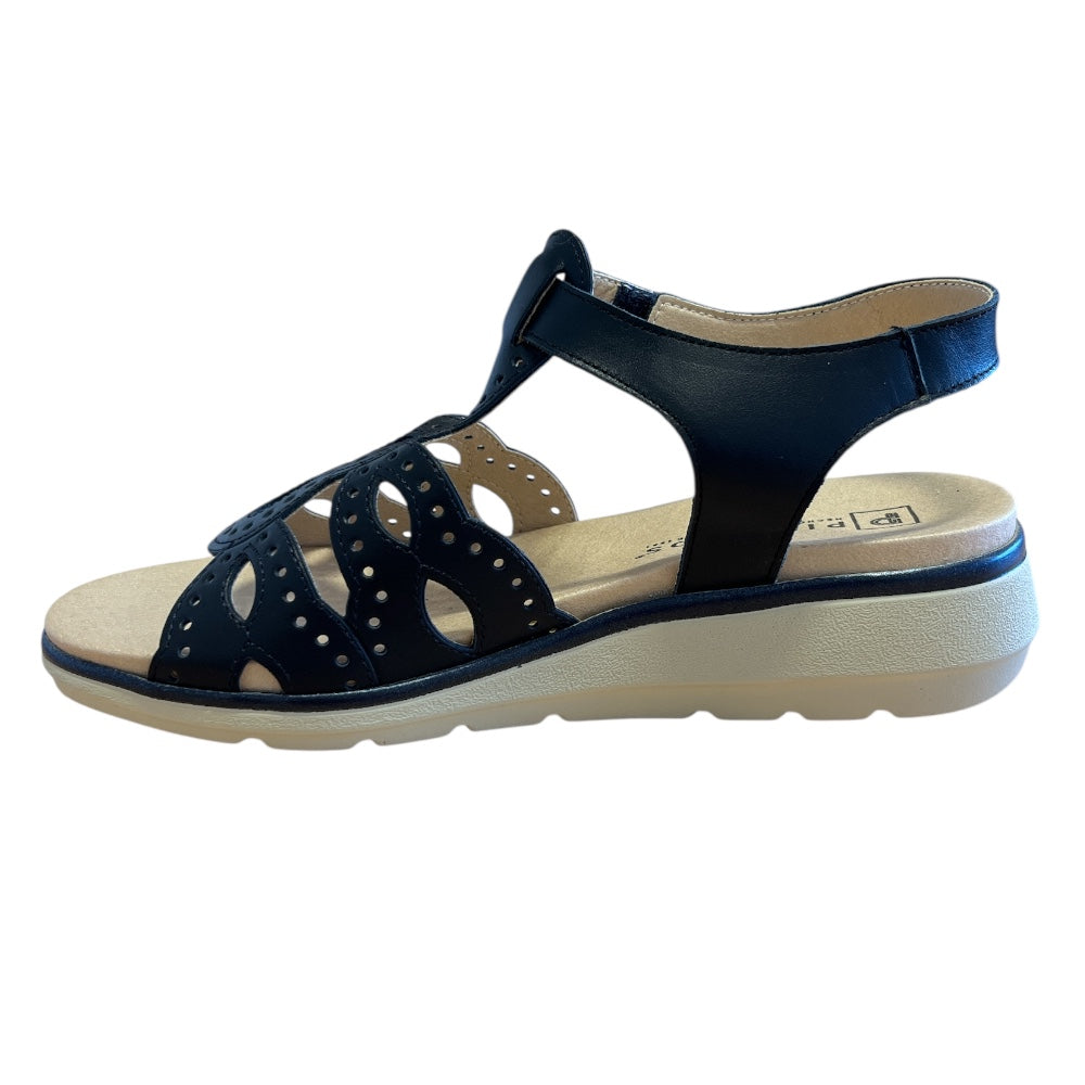 Pitillos 20.313 Navy Leather Casual Sandals