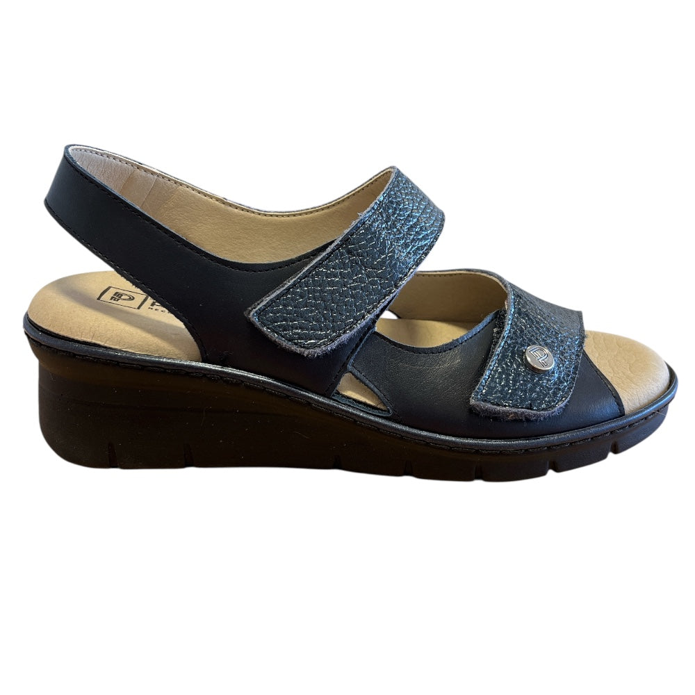 Pitillos 11.010 Navy Leather Casual Sandals