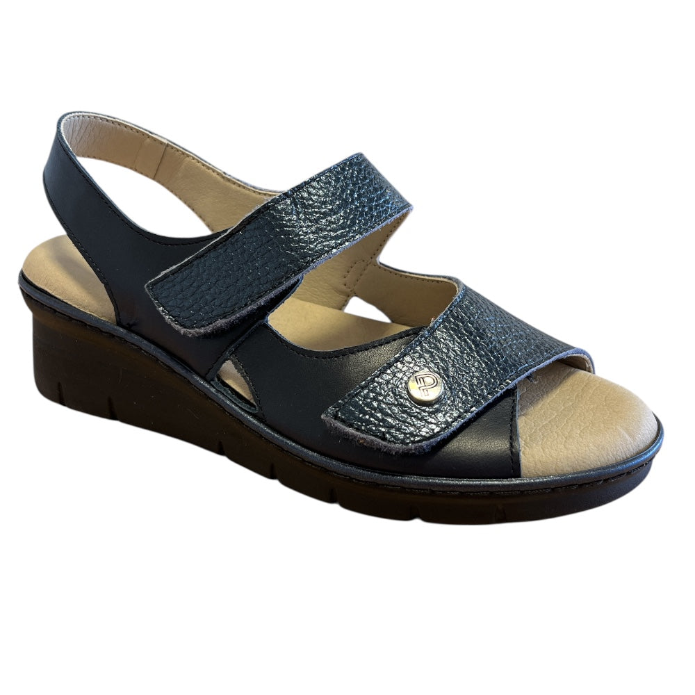 Pitillos 11.010 Navy Leather Casual Sandals