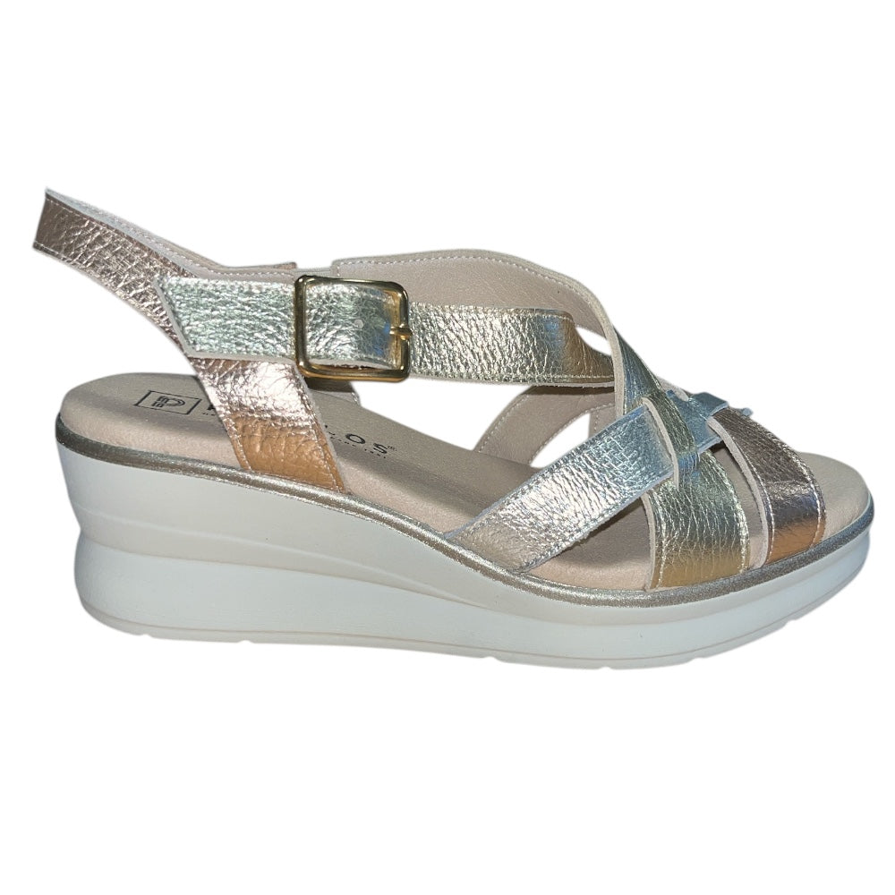 Pitillos 11.060 Gold Sandals