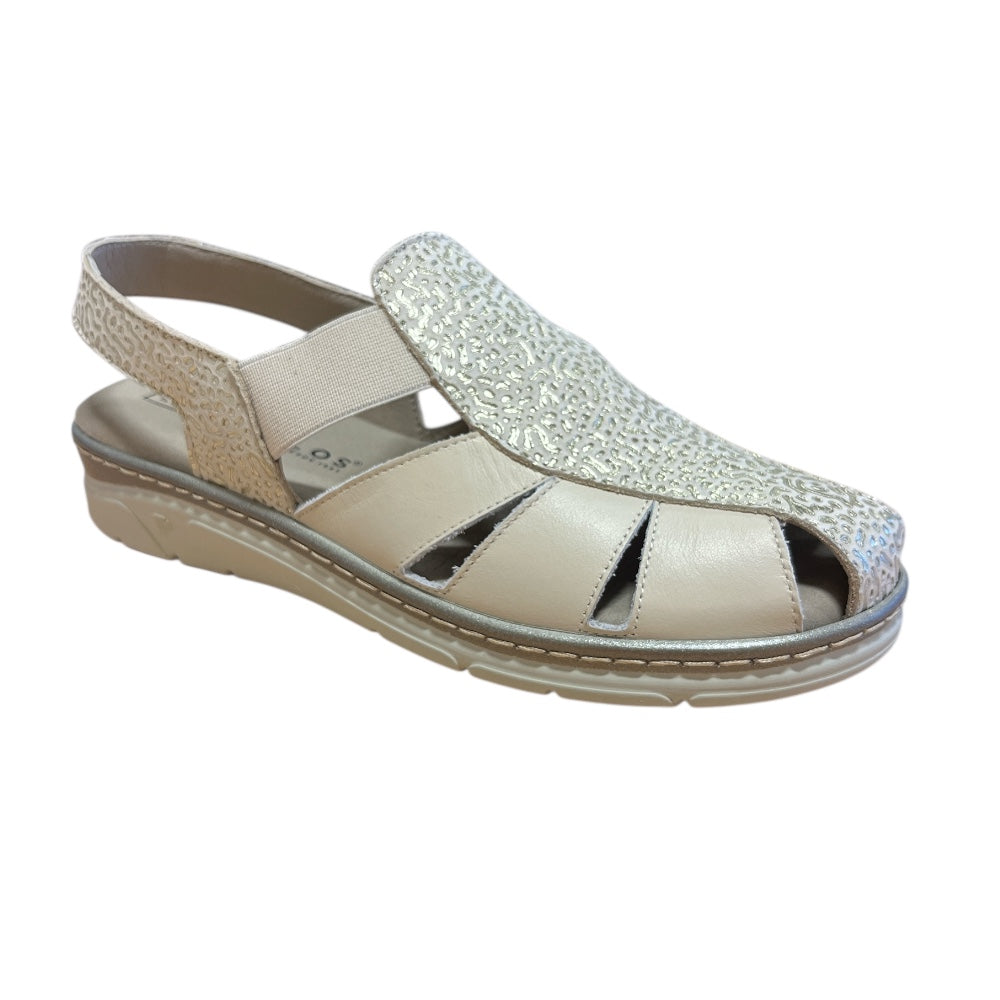 Pitillos 11.003 Beige Closed Toe Sandals
