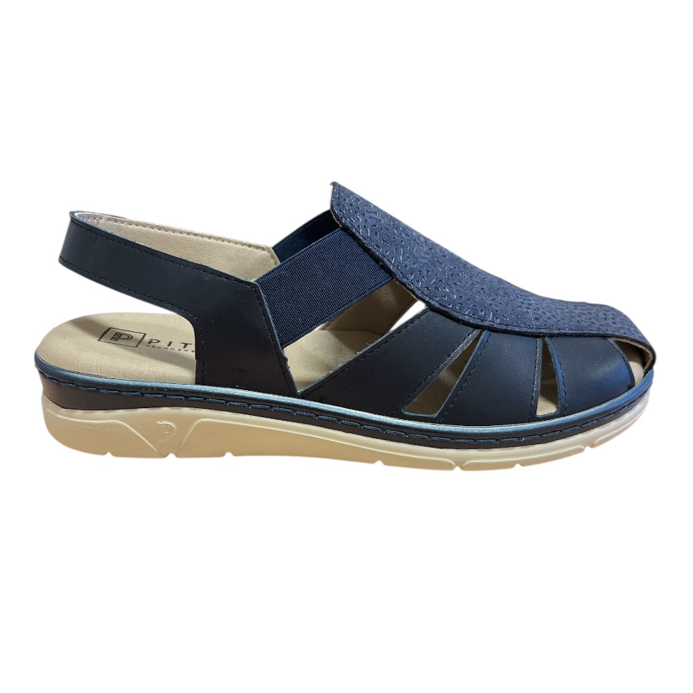 Pitillos 11.003 Navy Closed Toe Sandals
