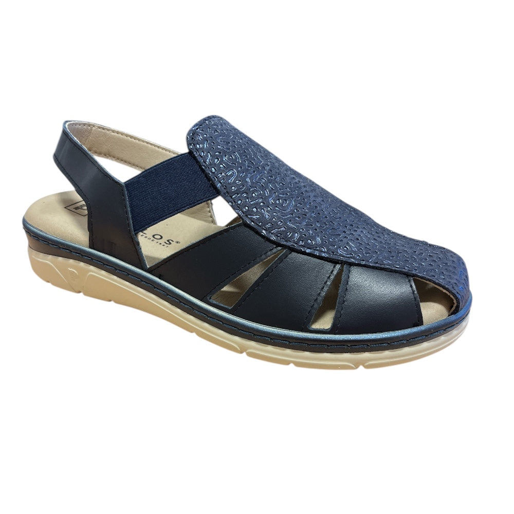 Pitillos 11.003 Navy Closed Toe Sandals