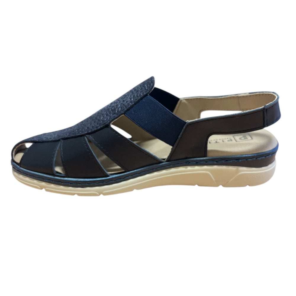 Pitillos 11.003 Navy Closed Toe Sandals