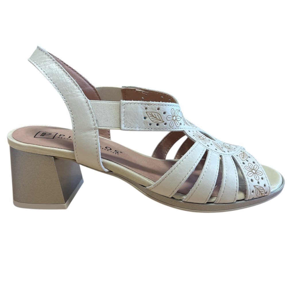 Pitillos 11.211 Beige Heeled Sandals