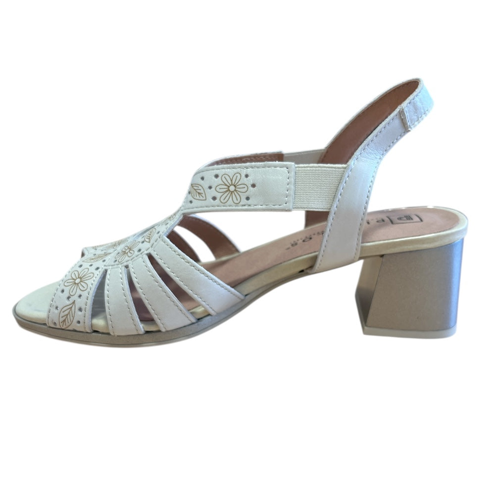 Pitillos 11.211 Beige Heeled Sandals