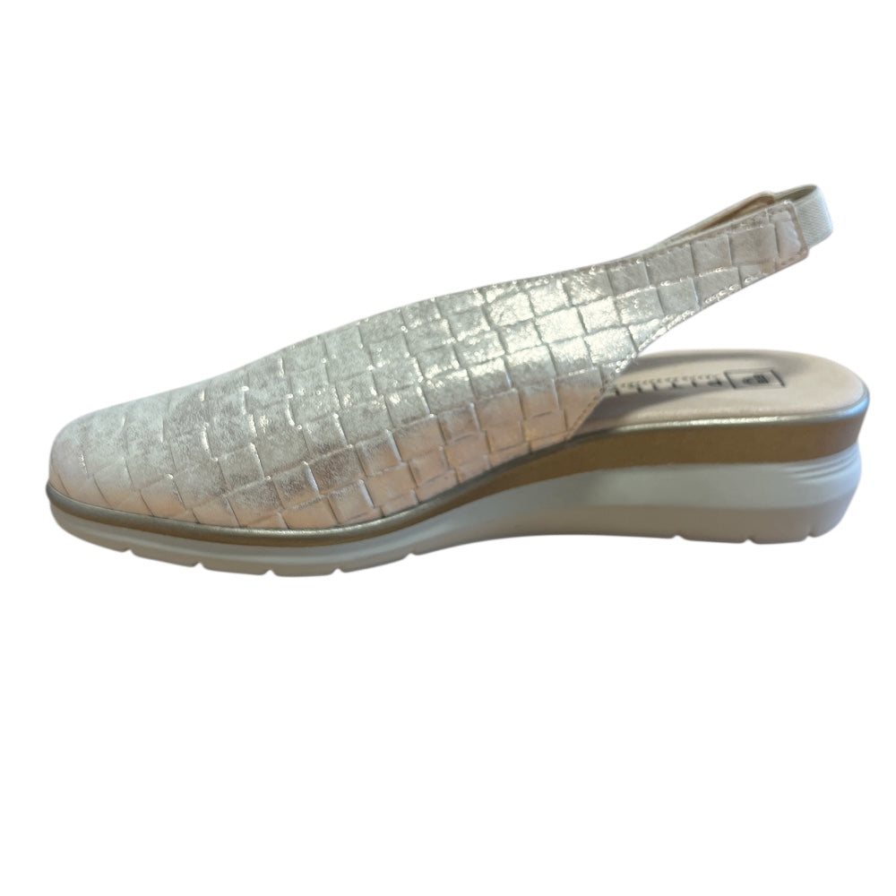 Pitillos 11.074 Gold Slingback Shoes