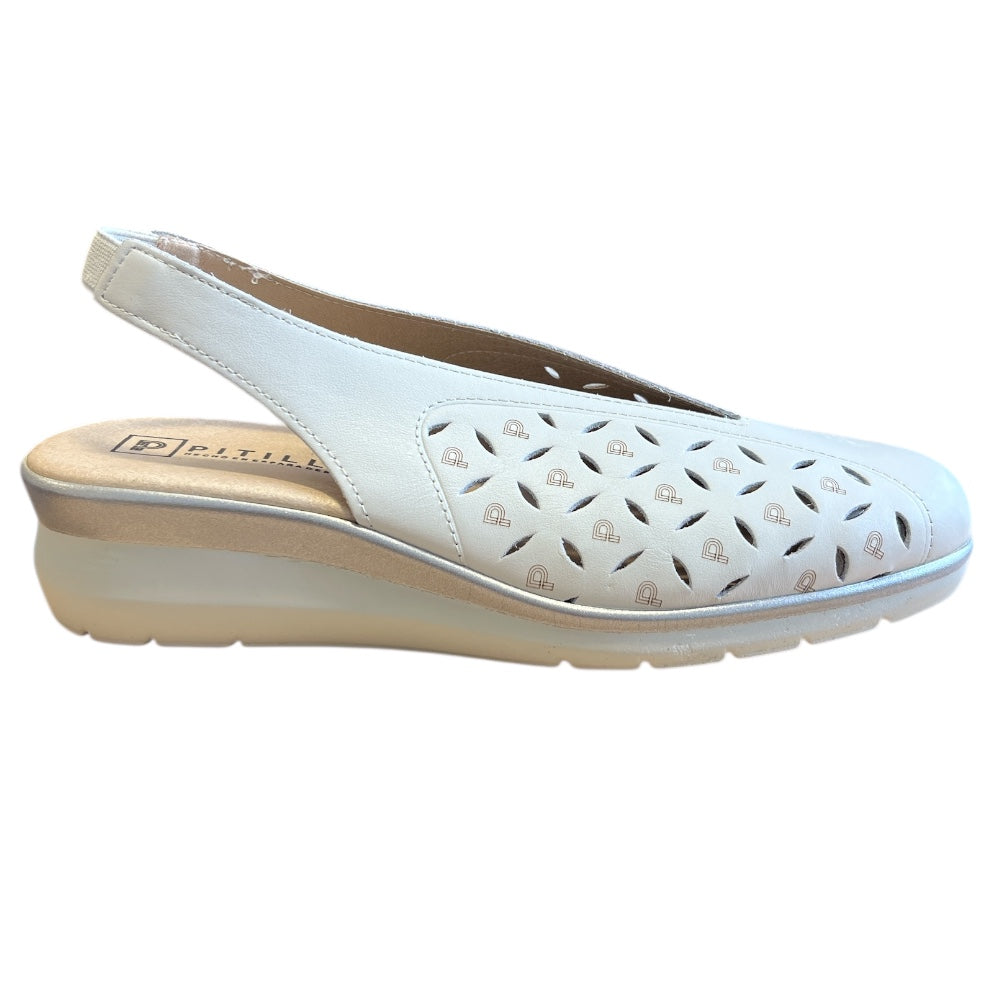 Pitillos 11.071 Beige Slingback Shoes