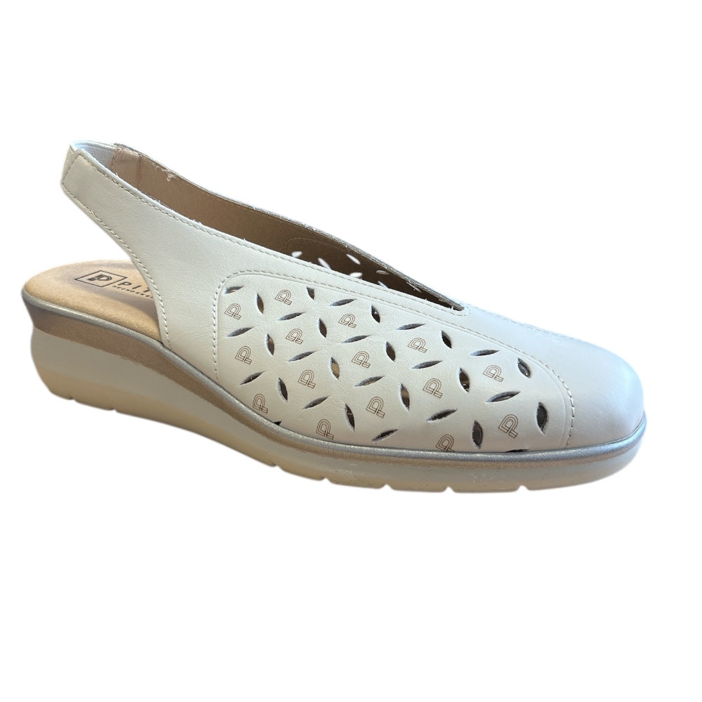 Pitillos 11.071 Beige Slingback Shoes