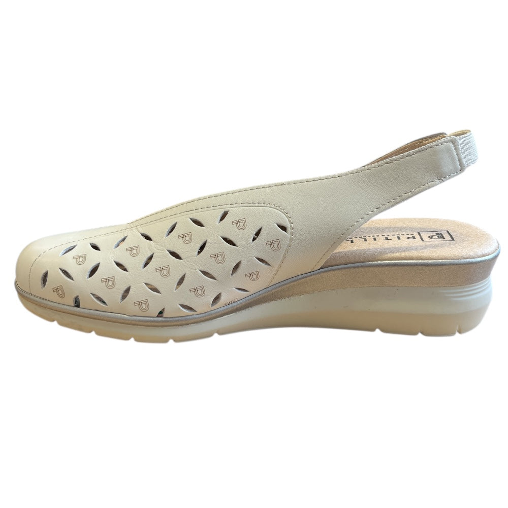 Pitillos 11.071 Beige Slingback Shoes