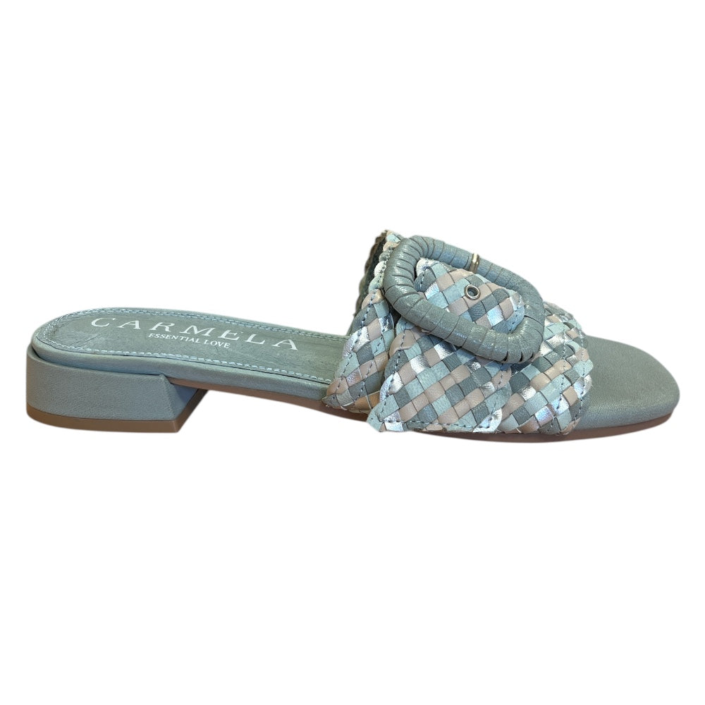 Carmela 163152 Grey Mule Sandals