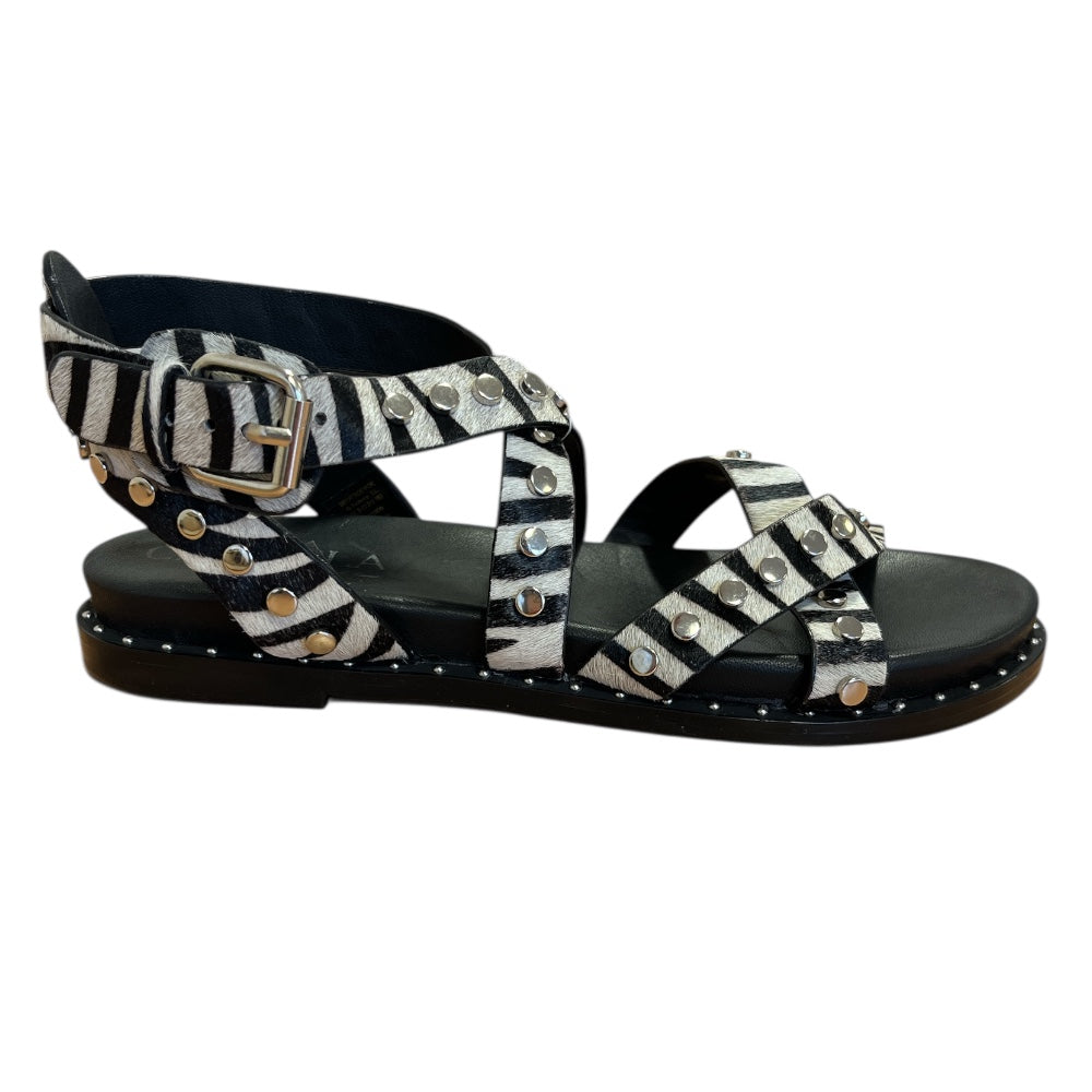 Carmela 162393 Zebra Print Sandals