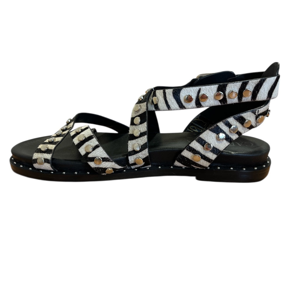 Carmela 162393 Zebra Print Sandals