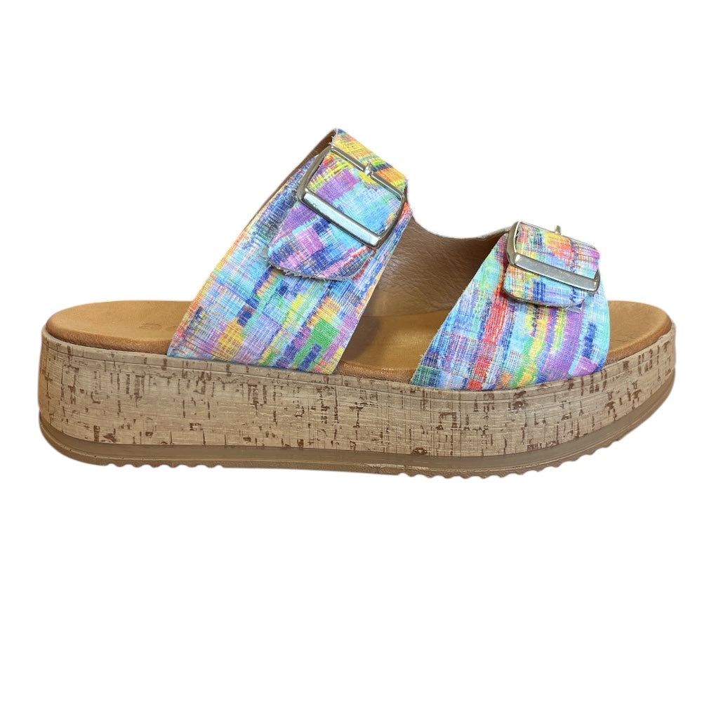Adesso Kendall Multicolour Mule Sandals